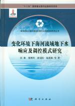 變化環(huán)境下海河流域地下水響應(yīng)及調(diào)控模