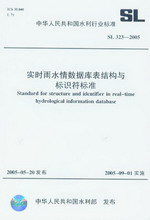 實時雨水情數據庫表結構與標識符標準